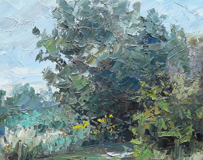 Original Landscape Painting by Andrii Zhyvodorov