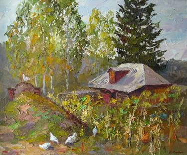Original Realism Landscape Paintings by Andrii Zhyvodorov