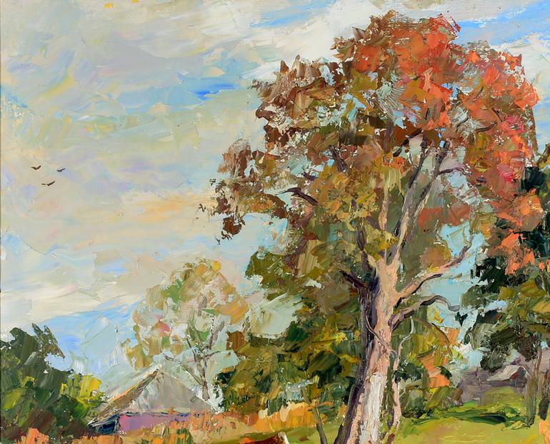 Original Realism Landscape Painting by Boris Serdyuk