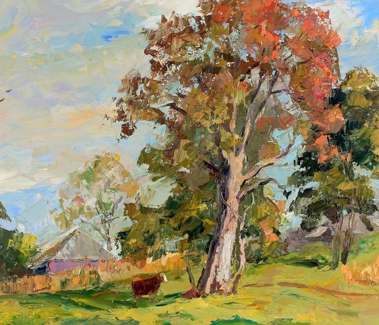 Original Realism Landscape Painting by Boris Serdyuk