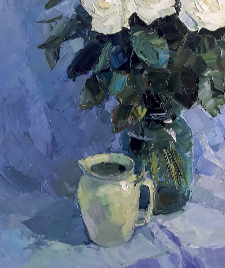 Original Still Life Painting by Andrii Zhyvodorov