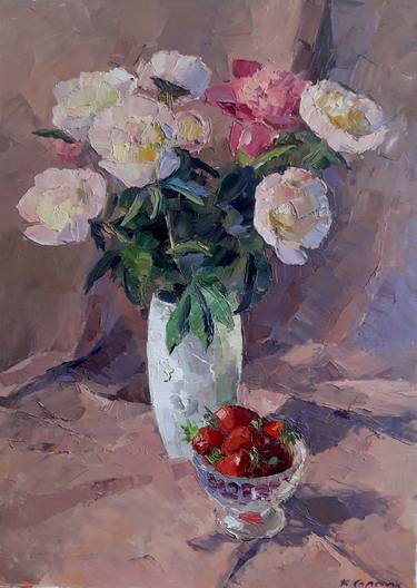 Oil painting Gifts of June Serdyuk Boris Petrovich thumb