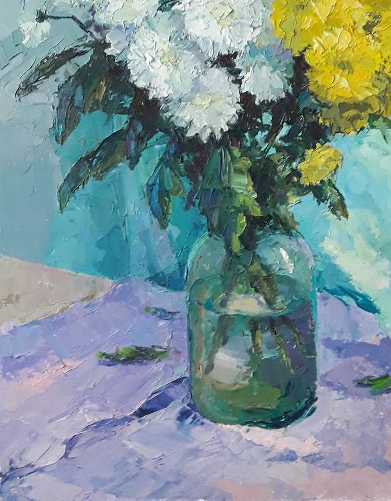Original Realism Still Life Painting by Boris Serdyuk