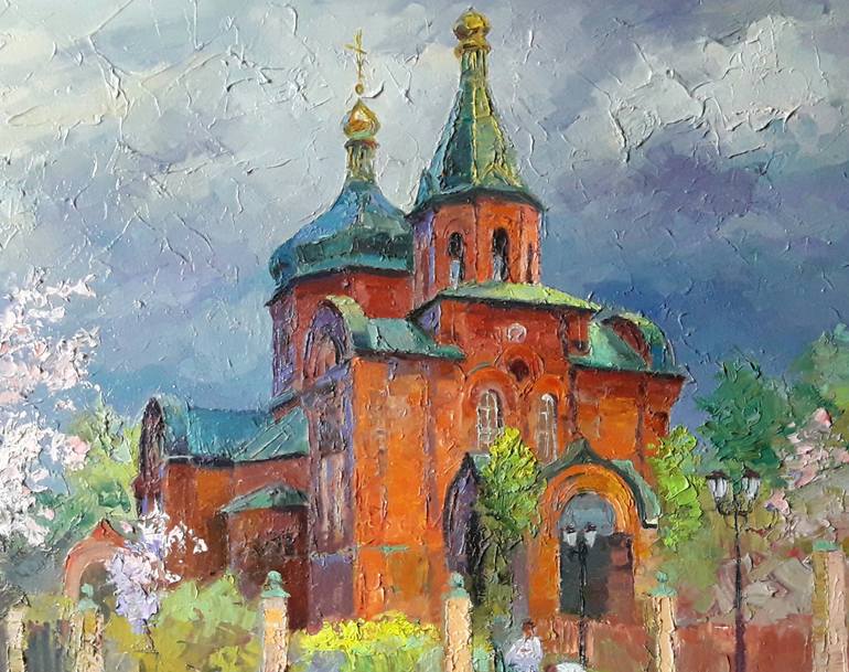 Original Realism Landscape Painting by Boris Serdyuk