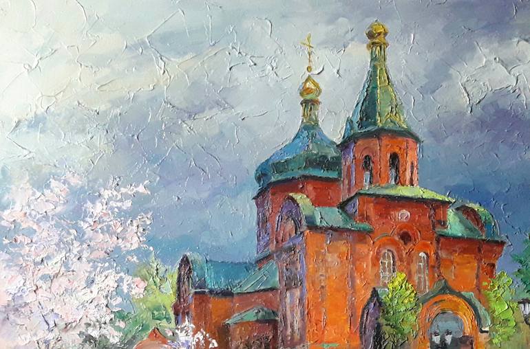 Original Realism Landscape Painting by Boris Serdyuk
