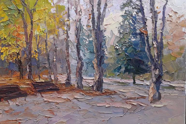 Original Landscape Painting by Andrii Zhyvodorov