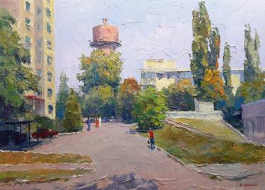 Oil painting Sunny day Serdyuk Boris Petrovich thumb