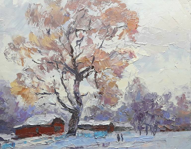 Original Landscape Painting by Andrii Zhyvodorov