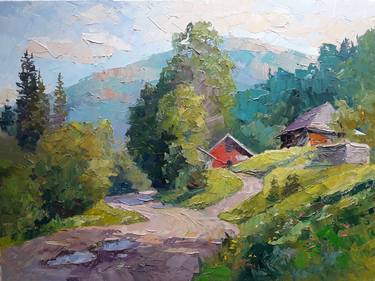 Original Realism Landscape Paintings by Andrii Zhyvodorov