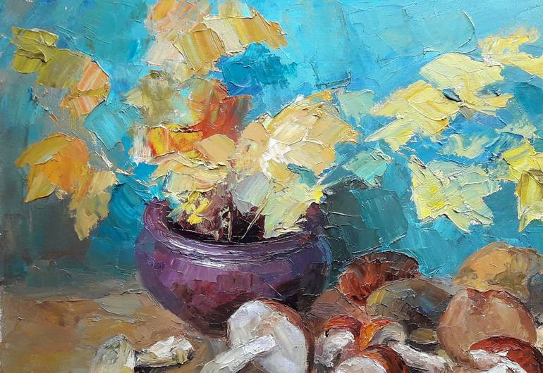 Original Still Life Painting by Andrii Zhyvodorov