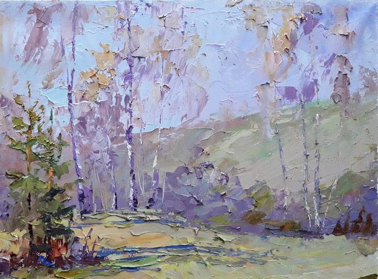 Original Realism Landscape Painting by Boris Serdyuk