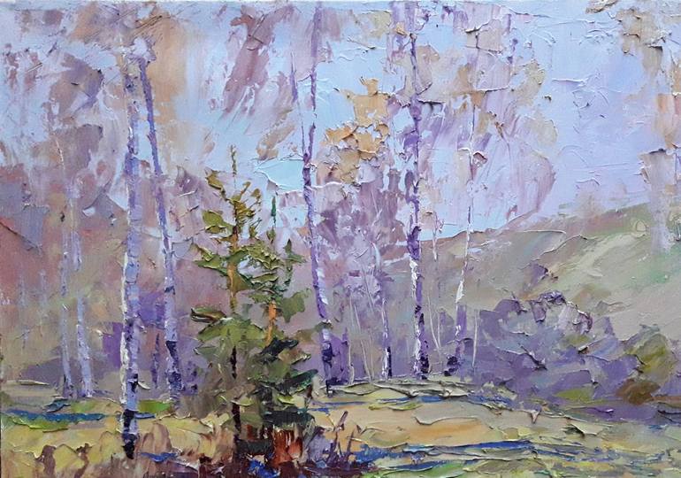 Original Realism Landscape Painting by Boris Serdyuk