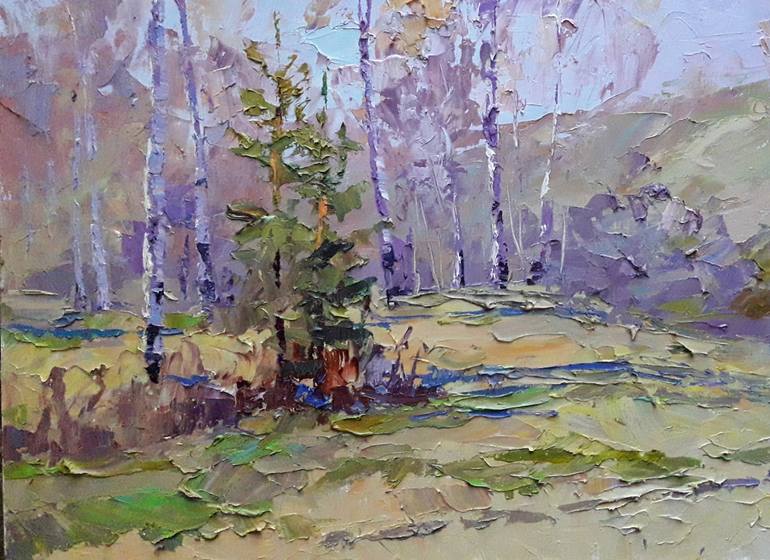 Original Realism Landscape Painting by Boris Serdyuk