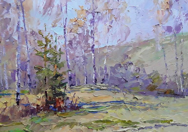Original Realism Landscape Painting by Boris Serdyuk