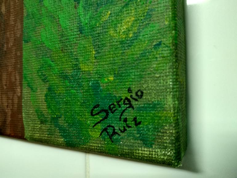 Original Realism Landscape Painting by Sergio Ruiz