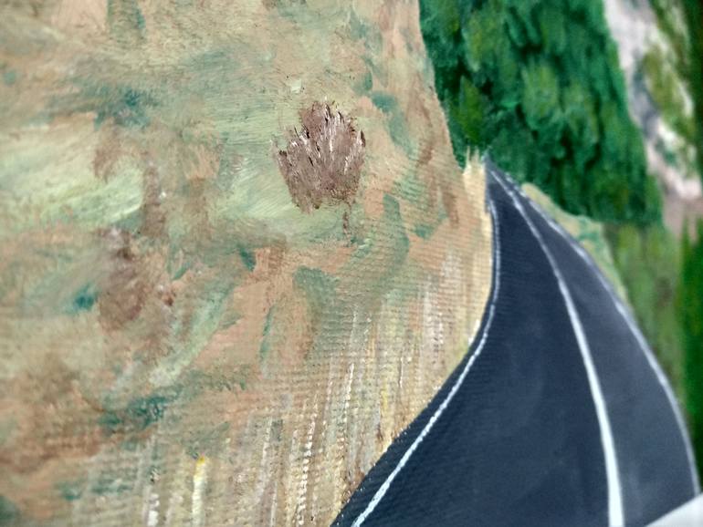 Original Realism Landscape Painting by Sergio Ruiz