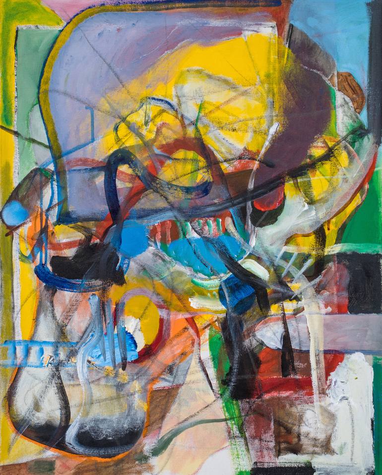 Organic Reasoning Painting by Dimitri Pavlotsky | Saatchi Art