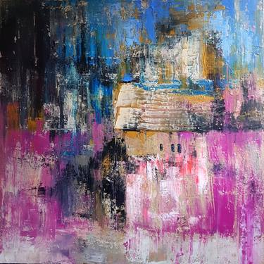 Original Abstract Expressionism Abstract Paintings by Margarita Manoli