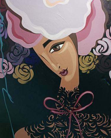 Original Women Painting by Jelena Popovic