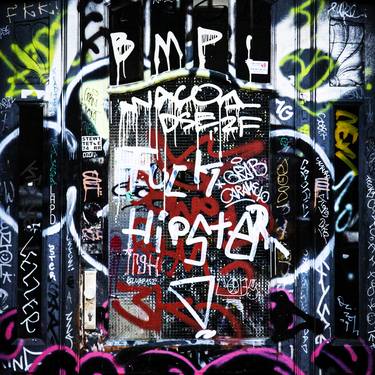 Original Abstract Graffiti Photography by MEIRION HARRIES
