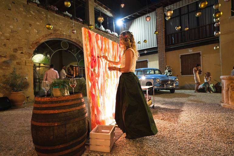 Original Abstract Expressionism Abstract Painting by Penelope Moore