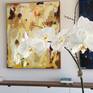 Art of Taste: "Palette of the Palate" Abstract Expressionist Oil Painting - Contemporary Art Inspired by a Napa Valley Viognier