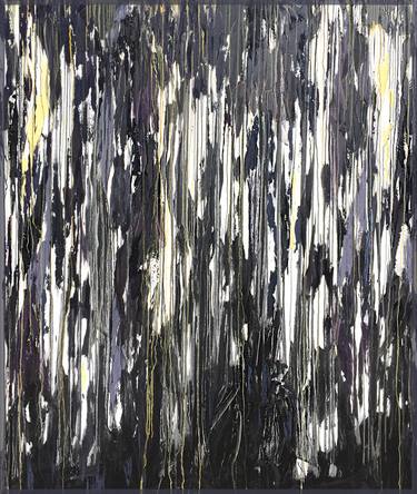 "graphite laced with subtle vanilla + hints of lavender" Art of Taste Contemporary Art by Abstract Expressionist Penelope Moore thumb