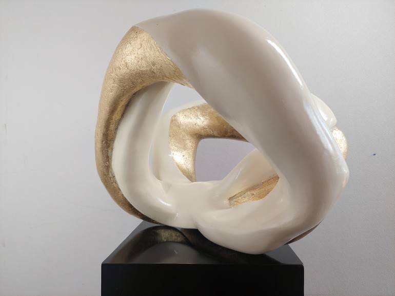 Original Fine Art Abstract Sculpture by Cristián Cuevas