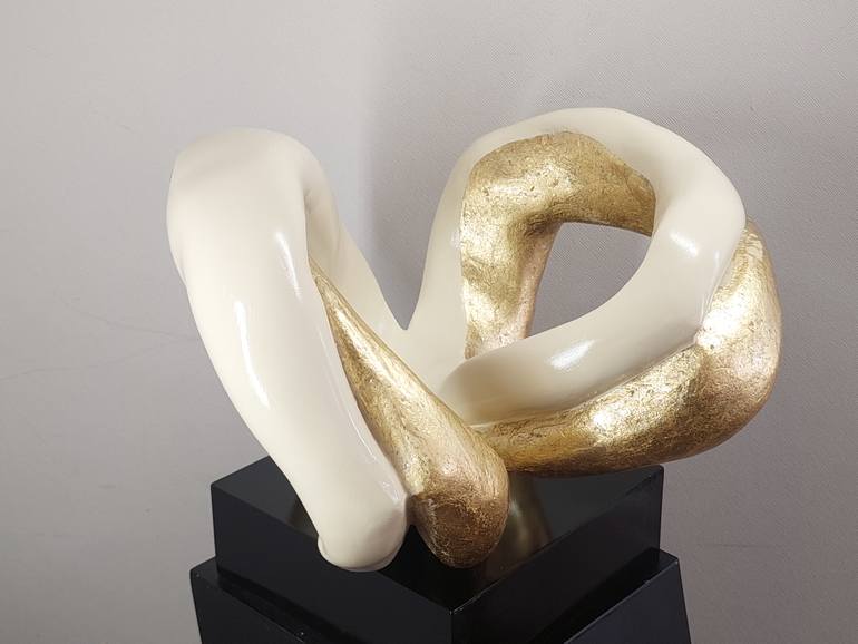 Original Fine Art Abstract Sculpture by Cristián Cuevas