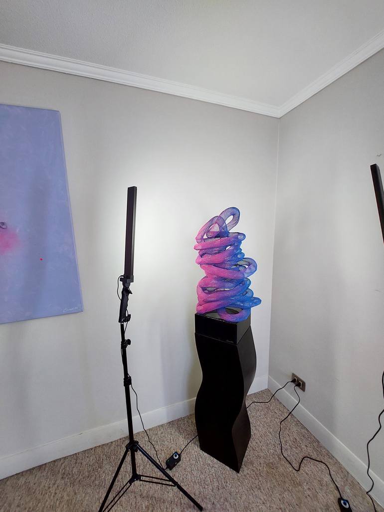 Original Conceptual Abstract Sculpture by Cristián Cuevas