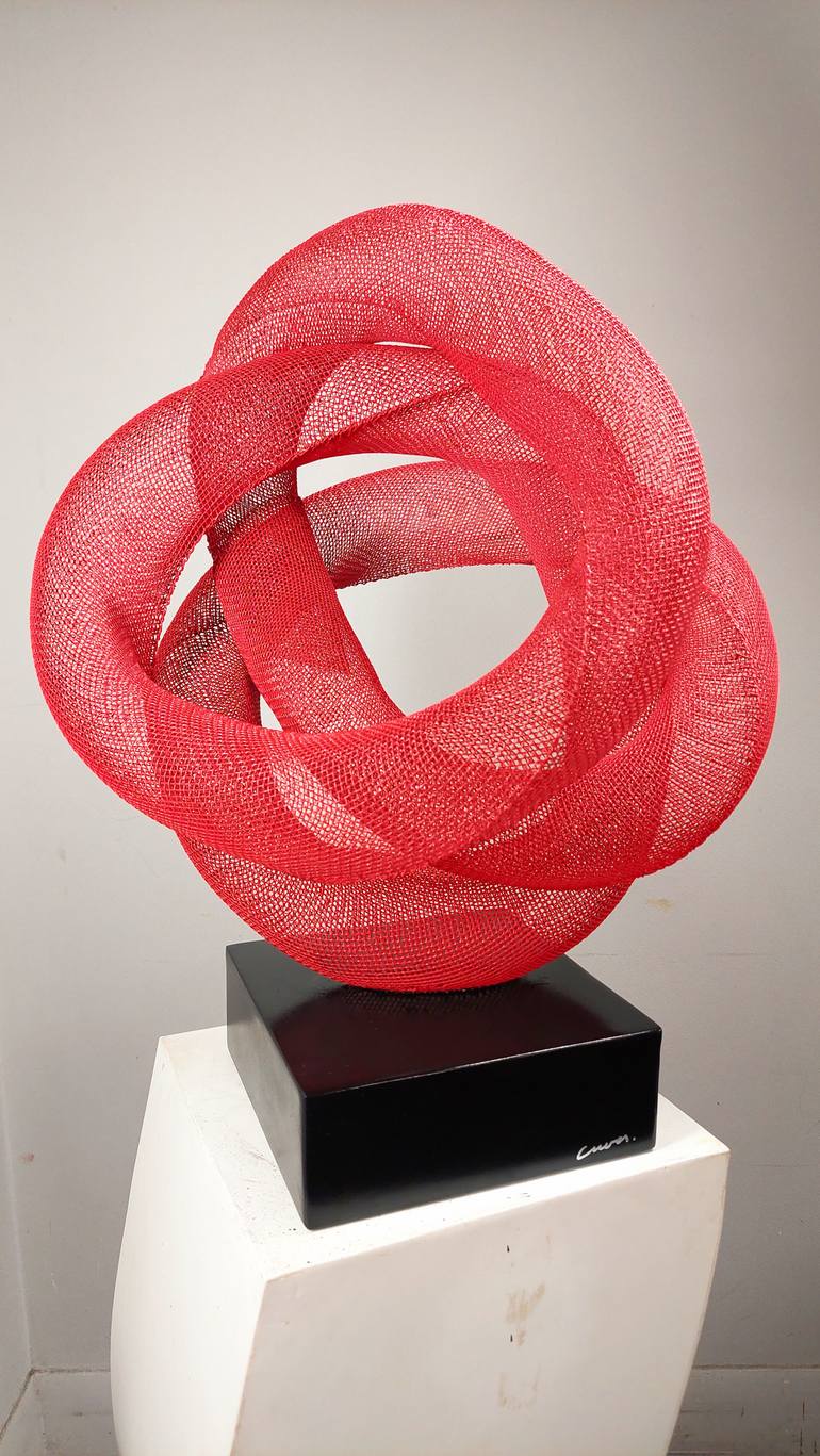 Original Expressionism Abstract Sculpture by Cristián Cuevas