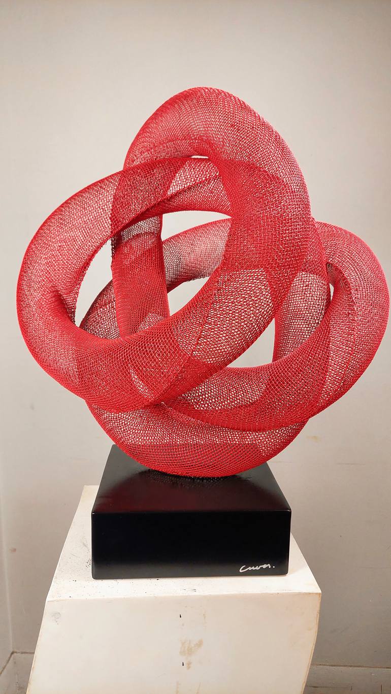 Original Expressionism Abstract Sculpture by Cristián Cuevas