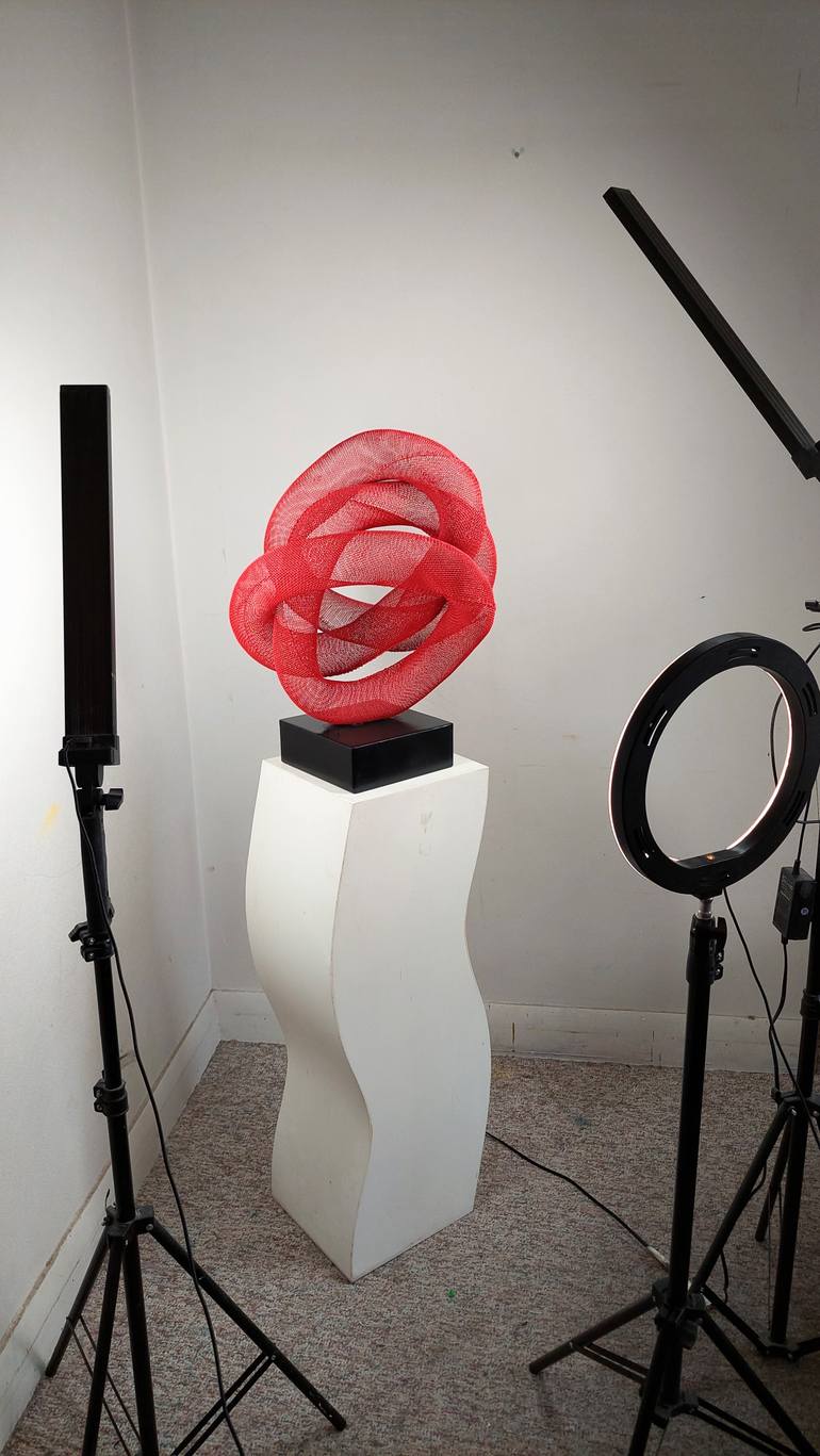 Original Expressionism Abstract Sculpture by Cristián Cuevas