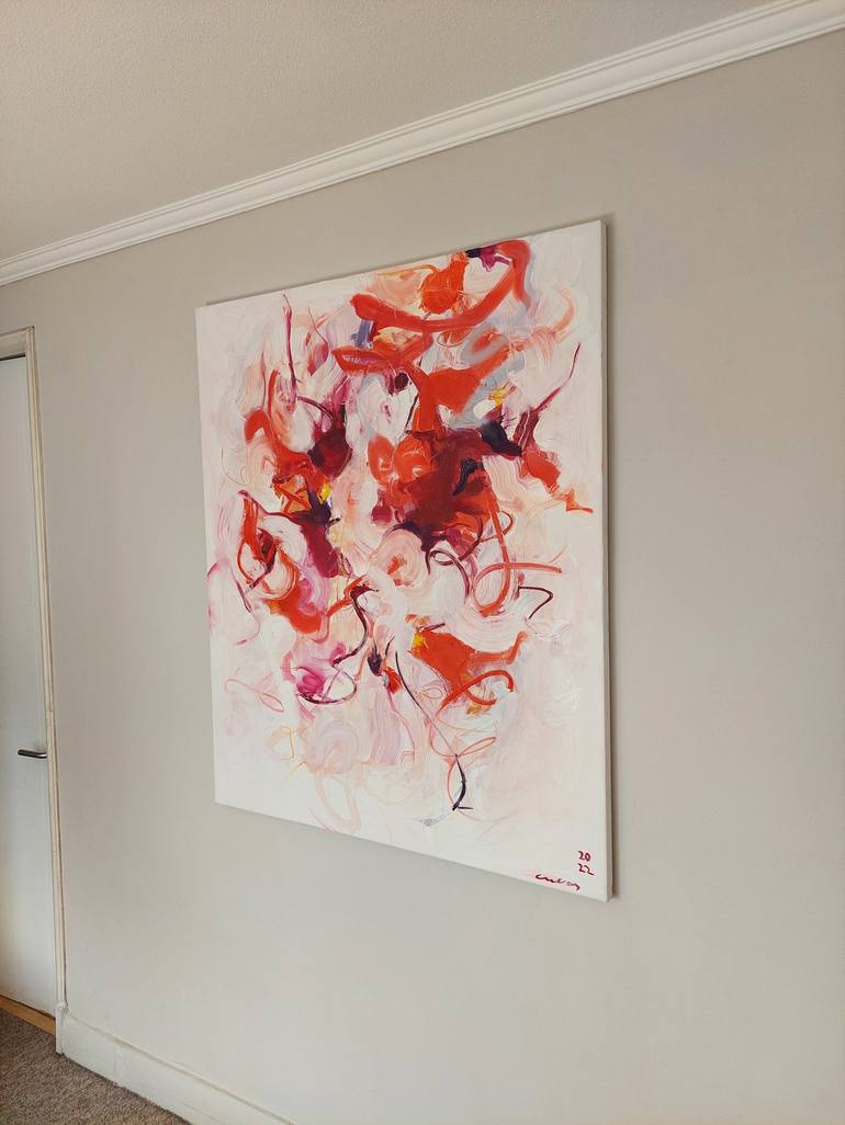 Original Abstract Painting by Cristián Cuevas