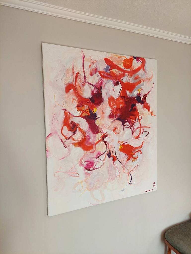 Original Abstract Painting by Cristián Cuevas