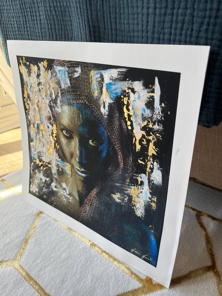 Original Abstract People Mixed Media by Giacomo Giannelli