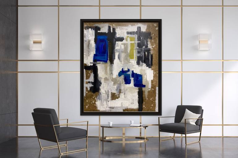 Original Abstract Painting by J Kent Martin