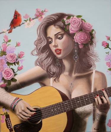 Original Contemporary Music Mixed Media by Gordon Russell
