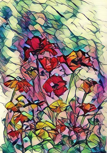 Cubism poppies thumb