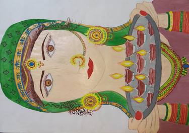 Original Folk Culture Paintings by Hansa Dodeja