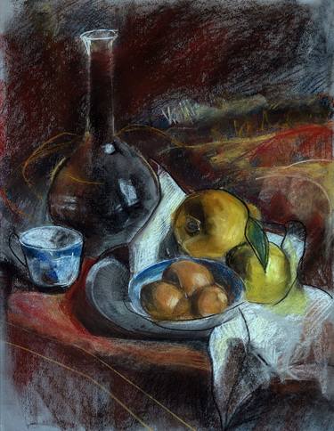 Print of Impressionism Food & Drink Drawings by Stoyan Hitrov