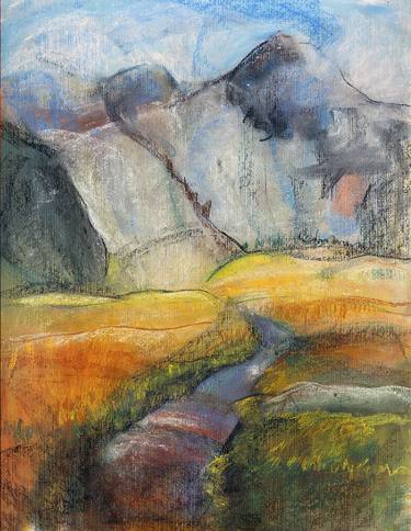 Print of Impressionism Landscape Mixed Media by Stoyan Hitrov
