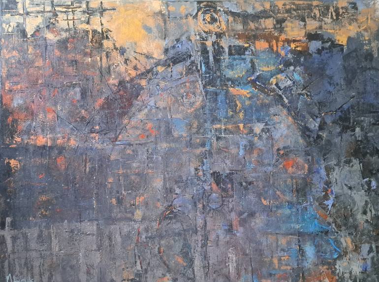 Original  Painting by miroslaw lisik