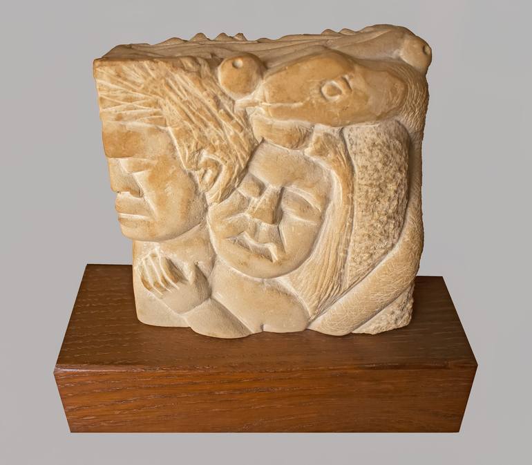 Original Figurative Culture Sculpture by Michalis Kevgas