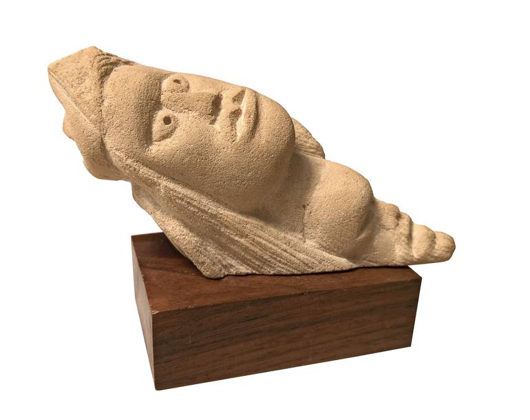 Original Art Deco People Sculpture by Michalis Kevgas