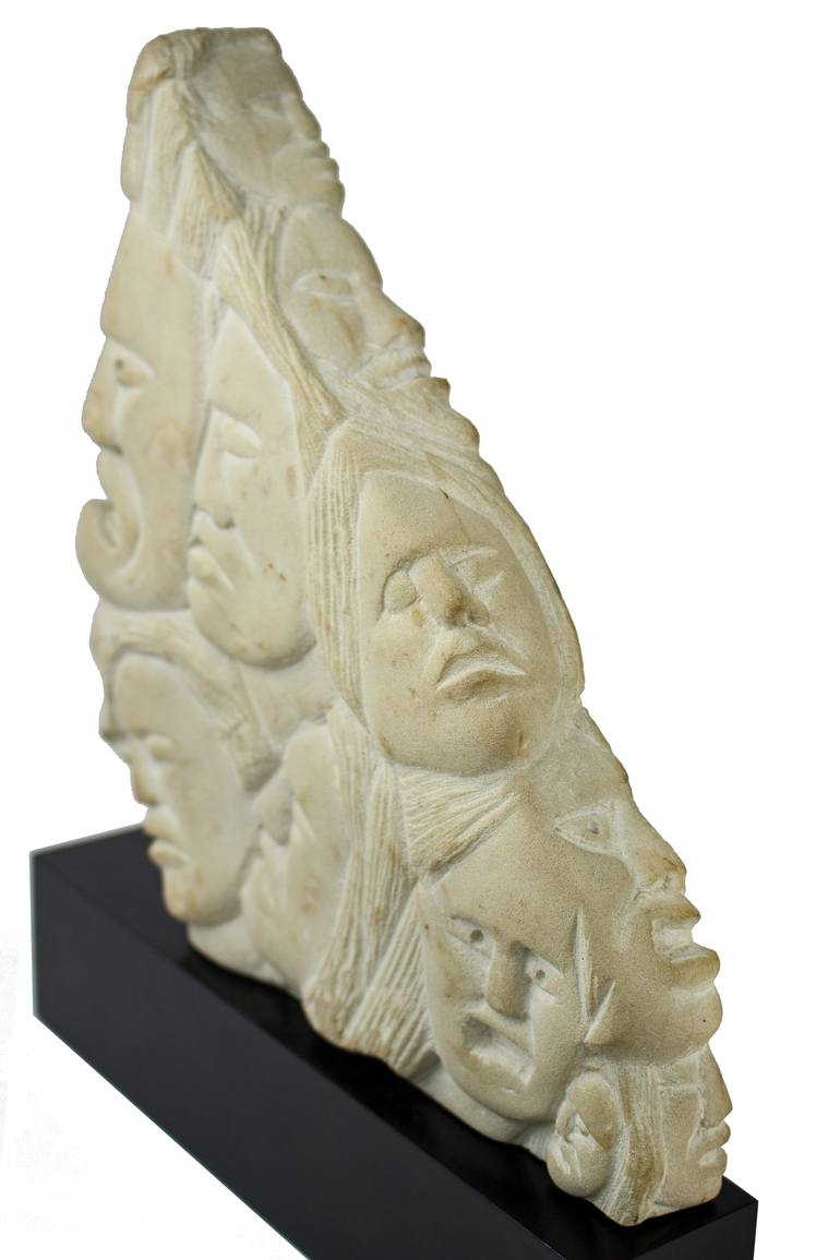 Original Classicism People Sculpture by Michalis Kevgas