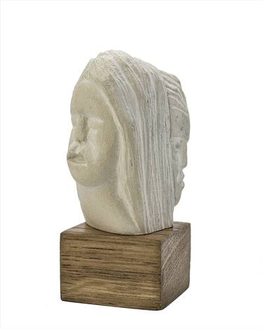 Original Classicism People Sculpture by Michalis Kevgas