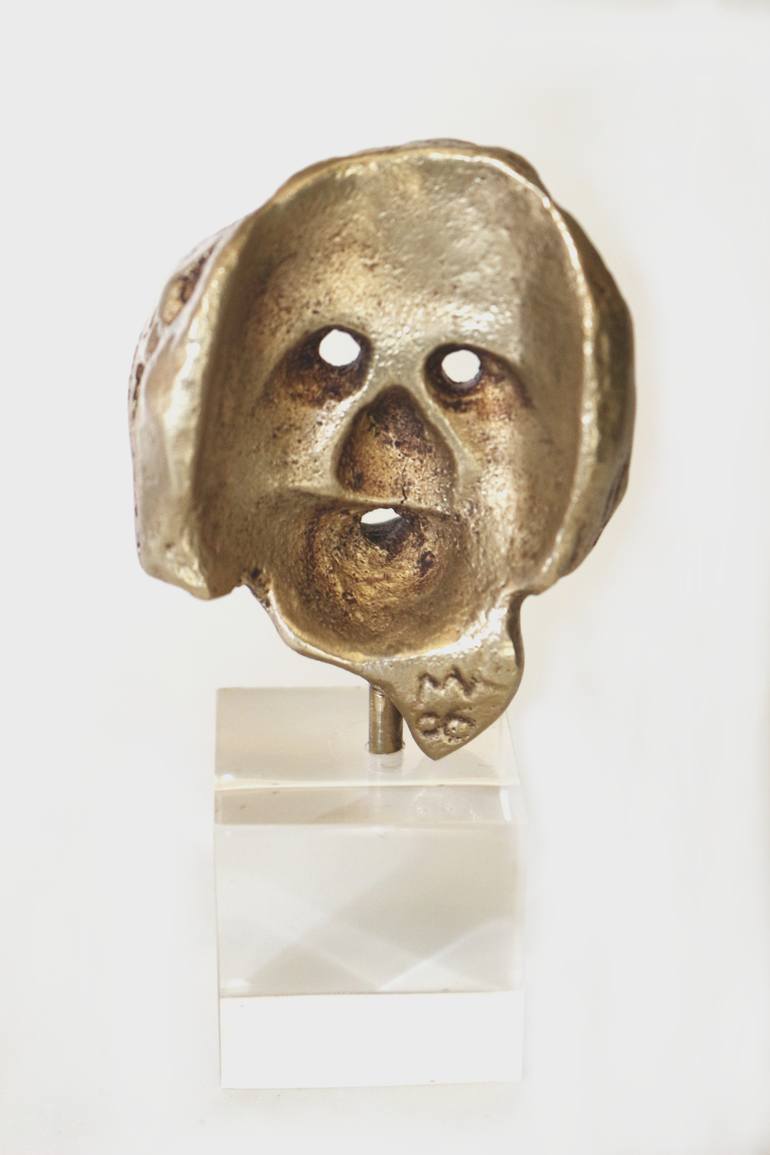 Original Figurative People Sculpture by Michalis Kevgas