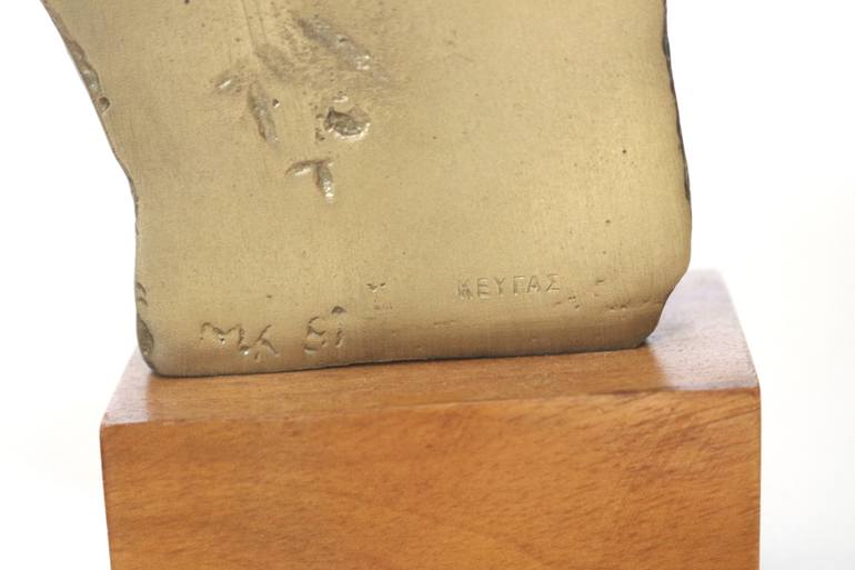 Original Figurative People Sculpture by Michalis Kevgas