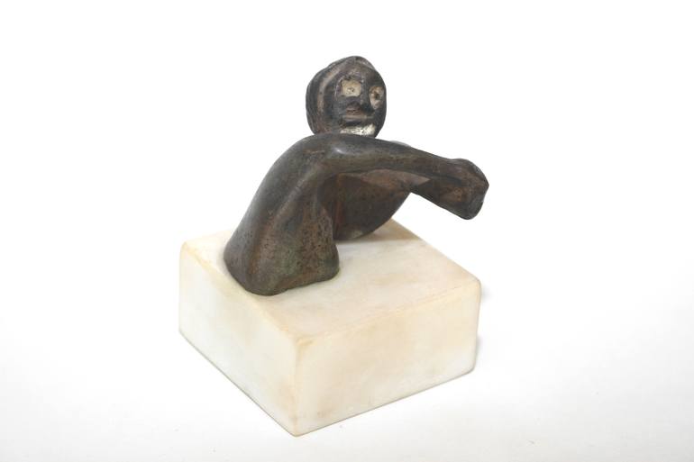 Original Figurative Body Sculpture by Michalis Kevgas
